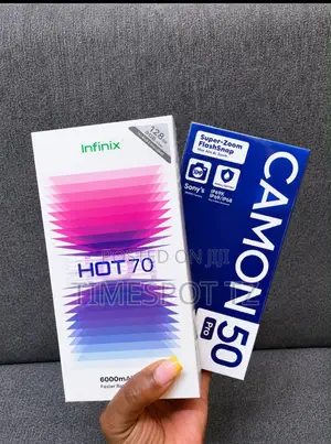 New Infinix Hot 70 128 GB Black