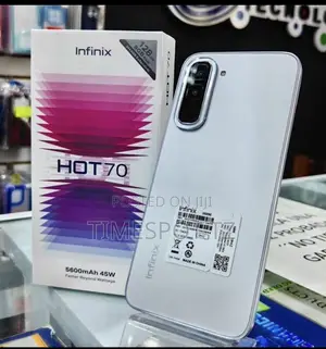 New Infinix Hot 70 128 GB Black