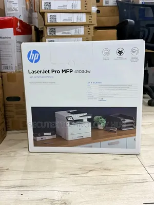 HP Color LaserJet Pro MFP 4103dw – Color WiFi Print Scanner Copier