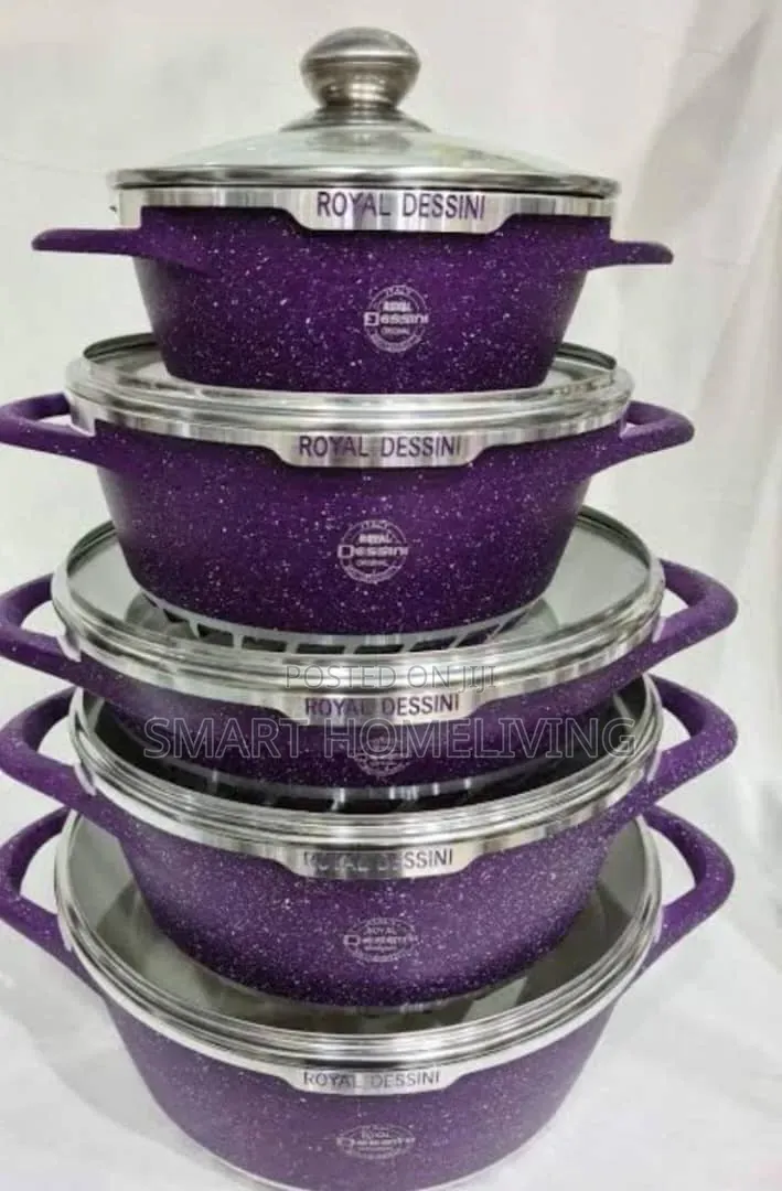Sufuria Ya Non-Stick 5pcs Set