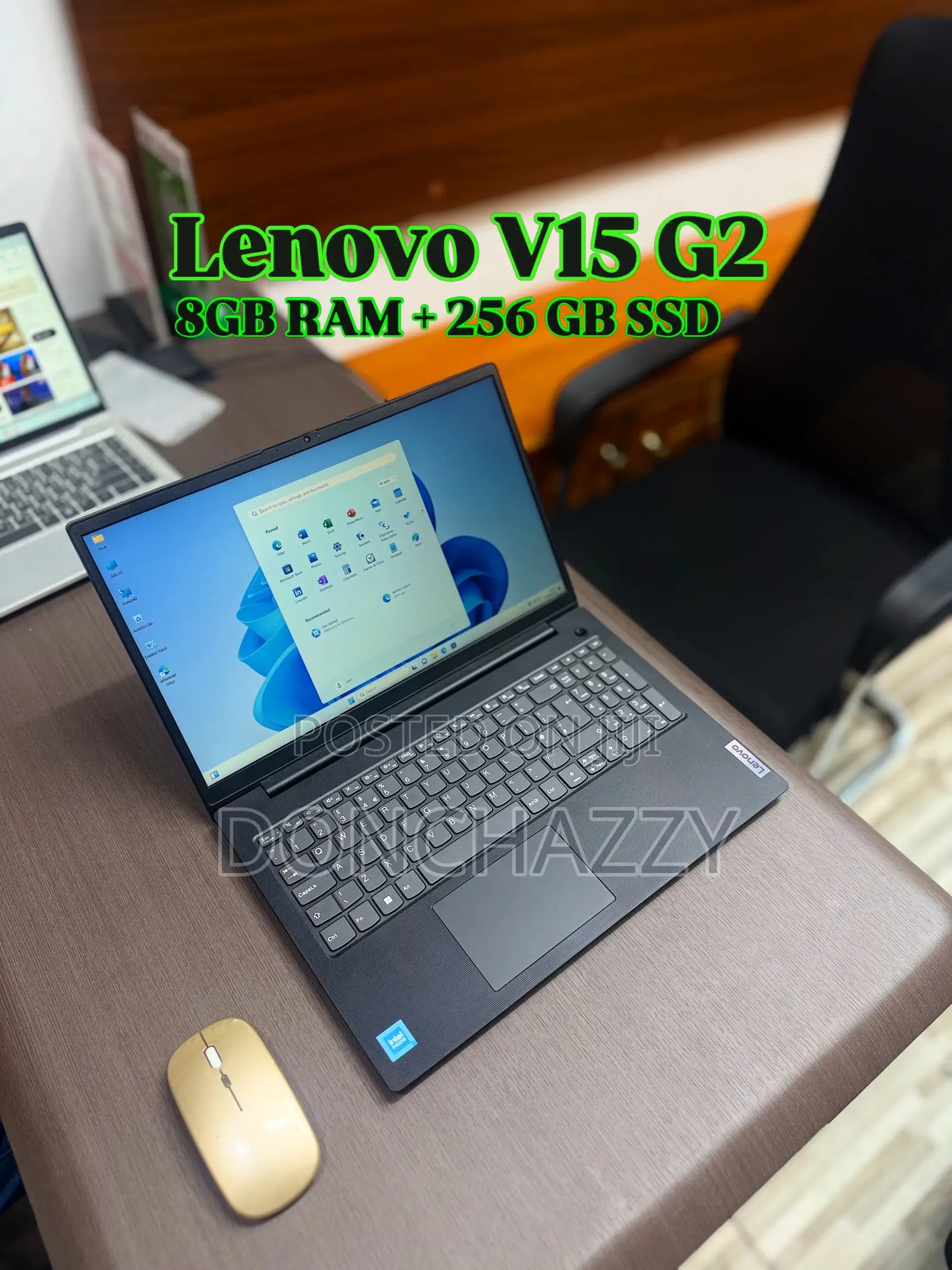 Laptop Lenovo V15 8GB Intel SSD 256GB