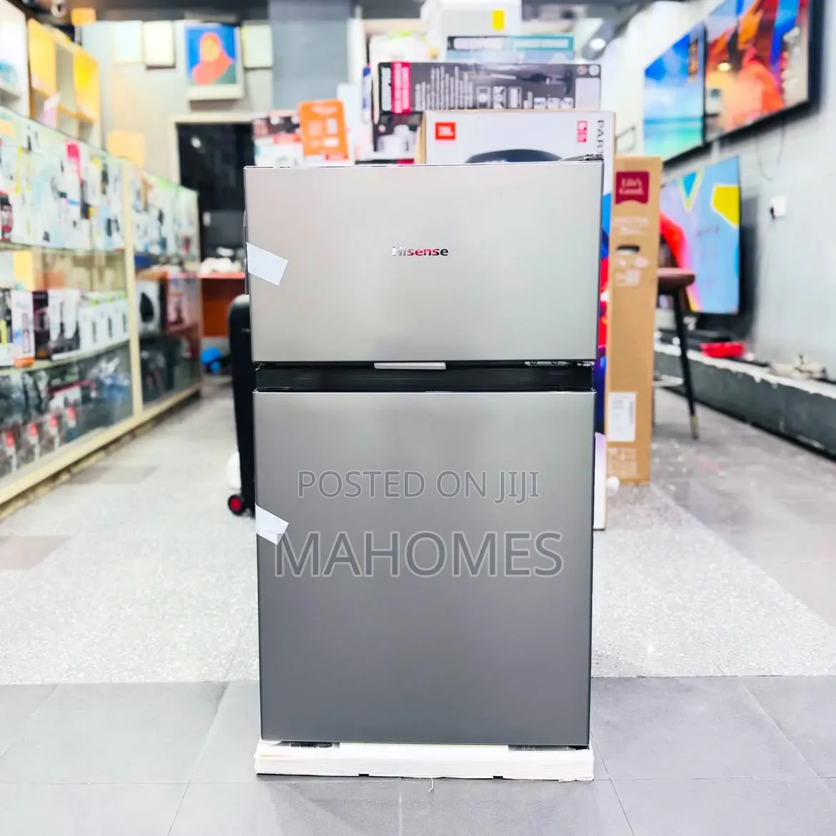 H120tts) Hisense Fridge and Freezer 87.liter's