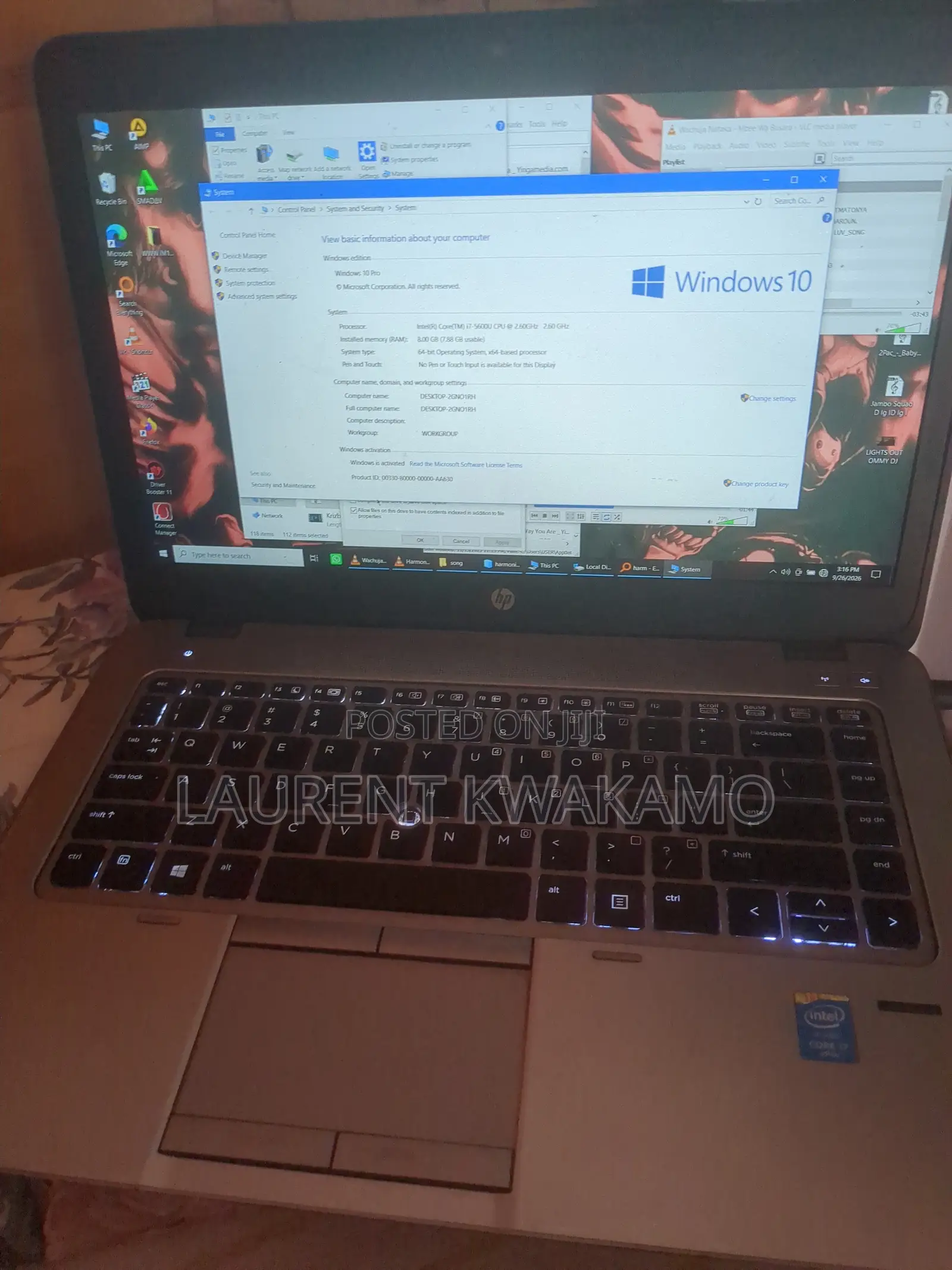 Laptop HP EliteBook 840 G3 8GB Intel Core i7 SSD 160GB