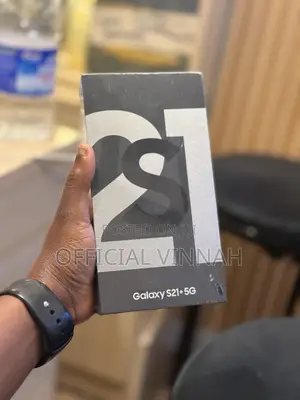 New Samsung Galaxy S21+ 5G 128 GB Black