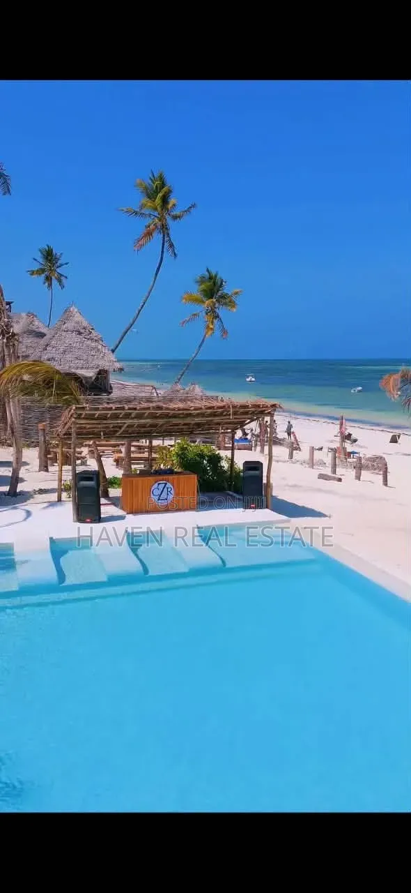 Brand New Beach Hotel for Sale at Jambiani Zanzibar