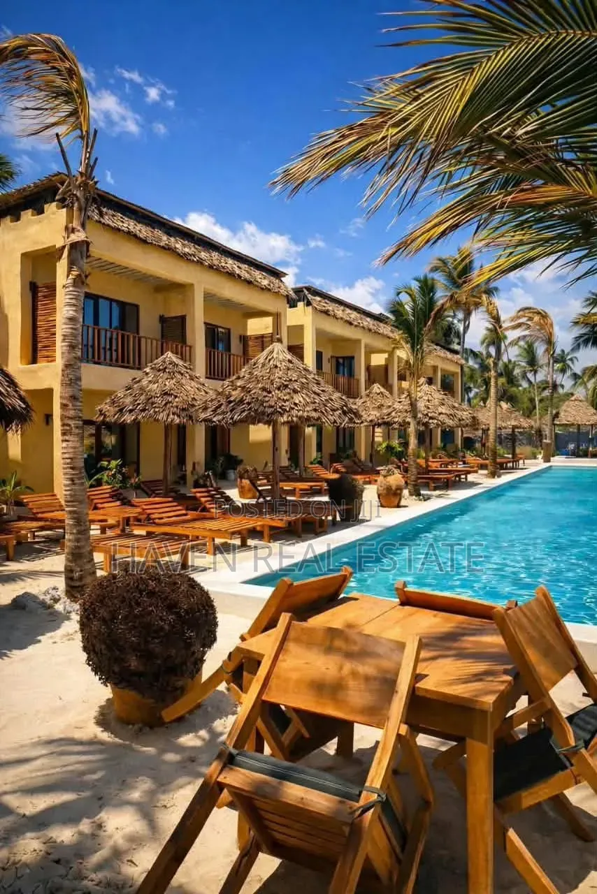 Brand New Beach Hotel for Sale at Jambiani Zanzibar