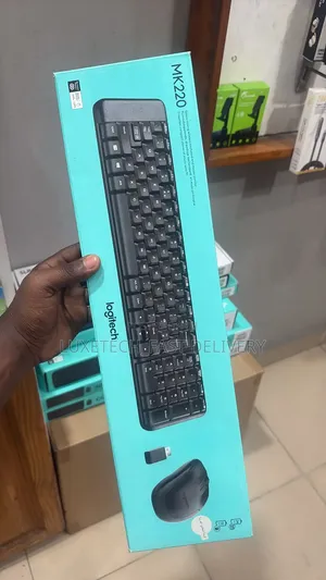 Logitech MK220 Wireless Keyboard and Mouse Combo – Compact 2.4GHz