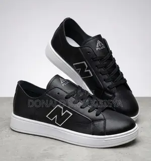 N-Plus Sneakers - Classic White Black Edition
