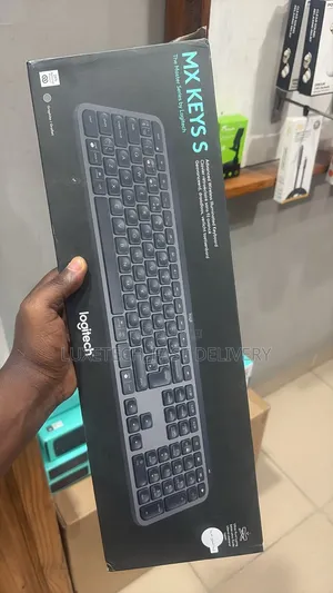 Logitech MX Keys S Wireless Keyboard – Backlit Bluetooth Keyboard