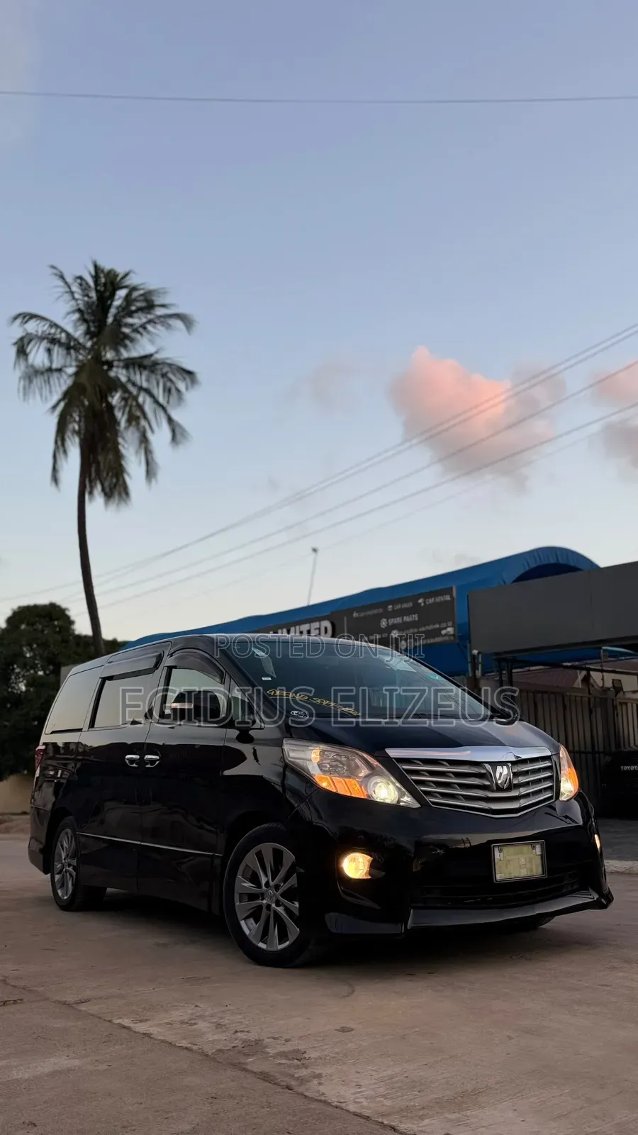 Toyota Alphard 2010 Black
