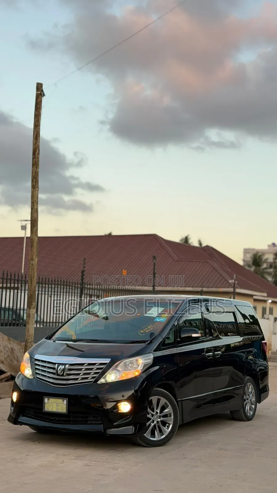 Toyota Alphard 2010 Black
