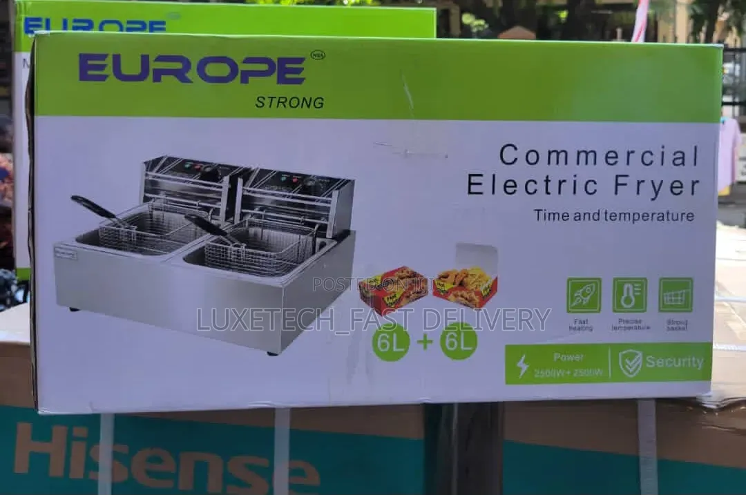 Europe Strong 12 Litres Commercial Electric Deep Fryer