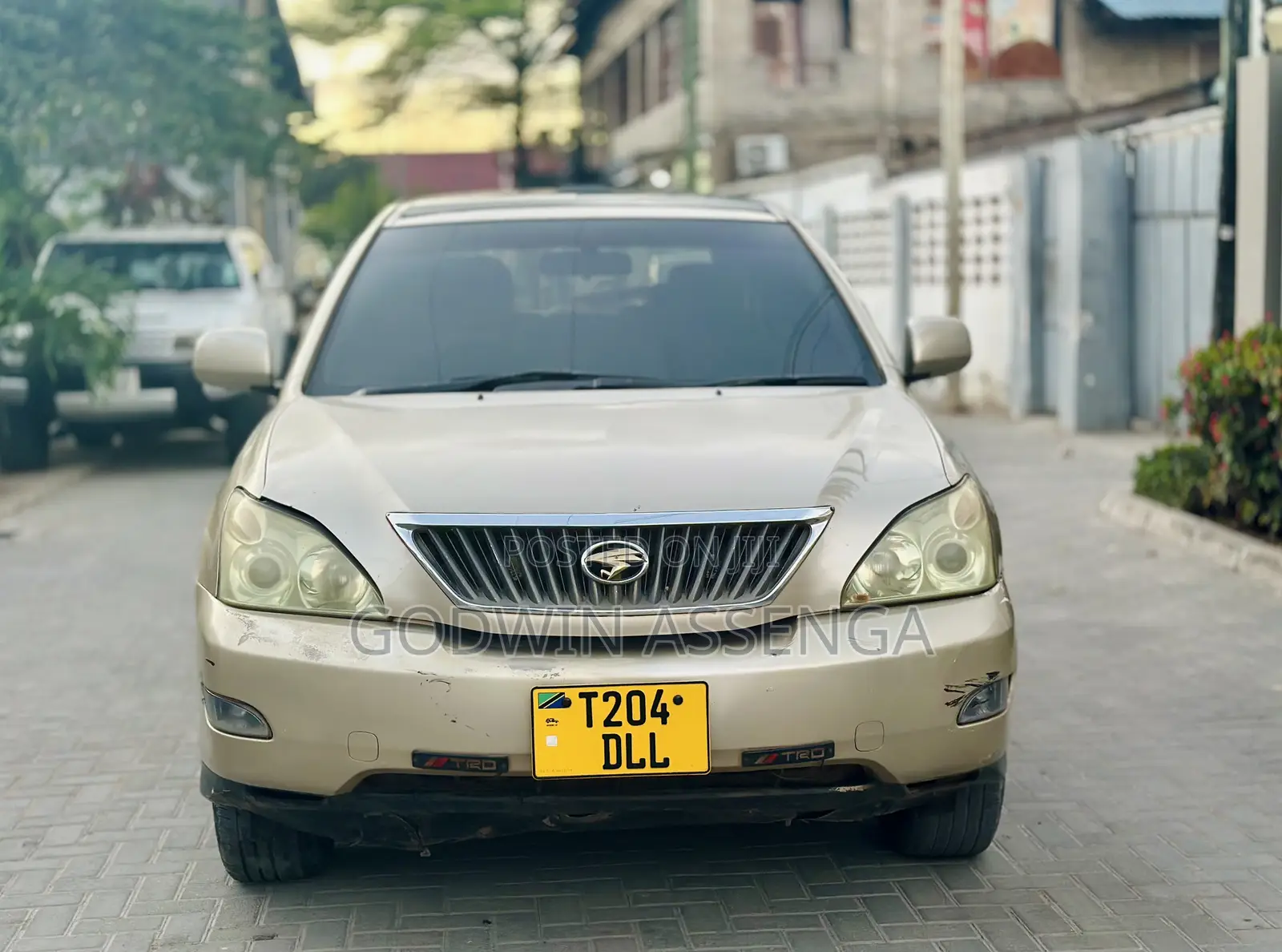Toyota Harrier 2008 Gold