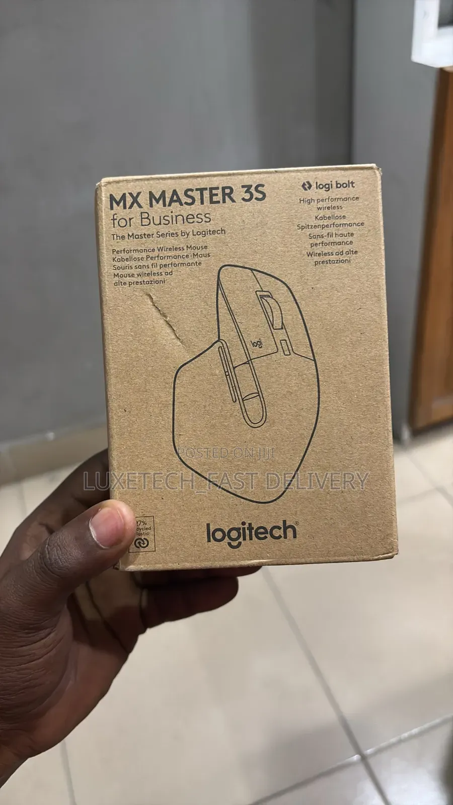 Logitech MX Master 3S Wireless Silent Mouse – 8000DPI for Business
