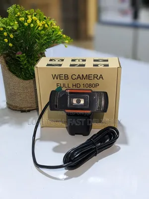 Full HD 720P USB Webcam With Microphone –Clip-on Camera for PC, Laptop