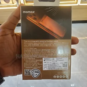 Momax 1-Power S.Pass Qi2 Magnetic Wireless Battery Pack - Orange
