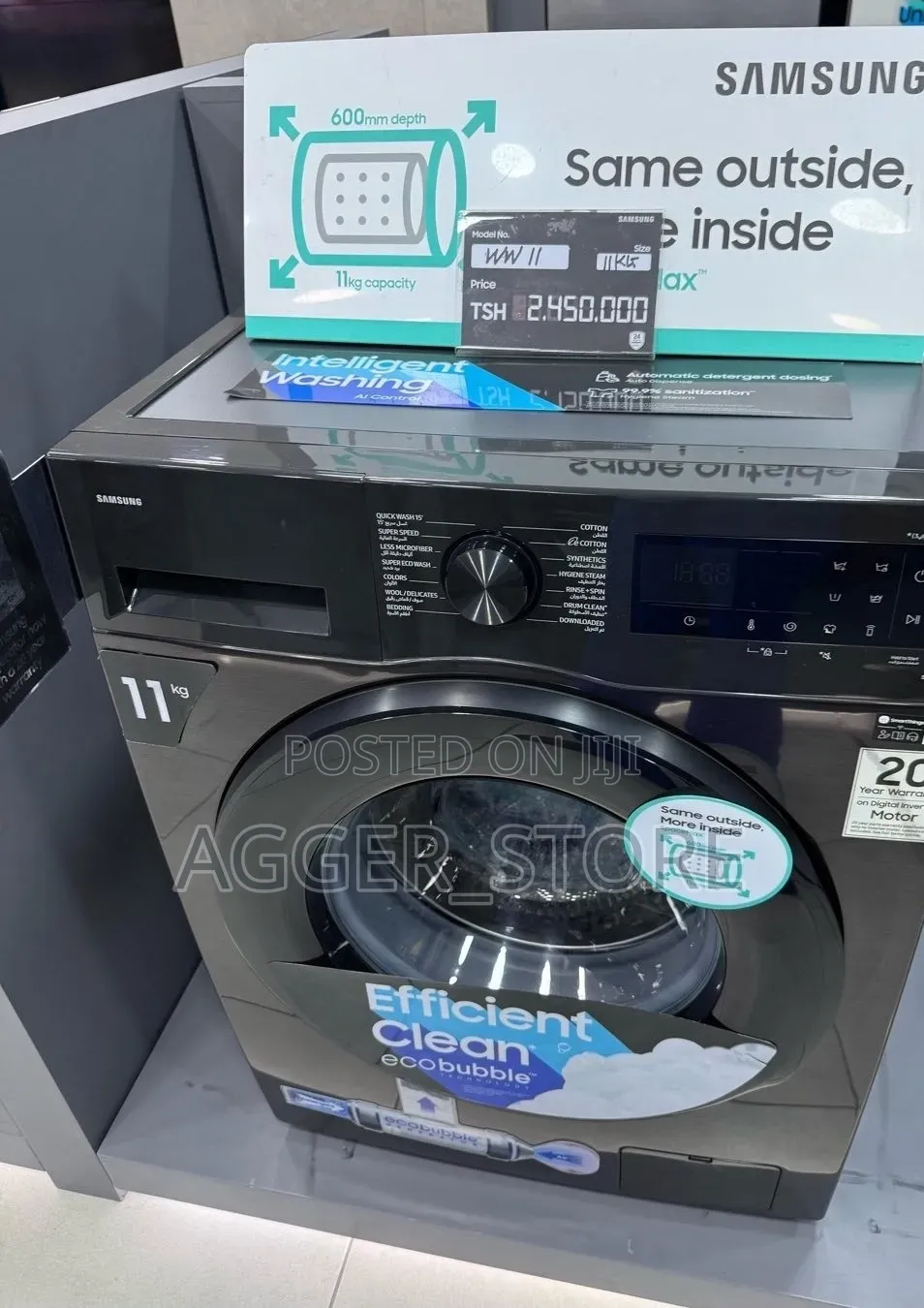 Samsung 11kg Front Load Washing Machine Brand New