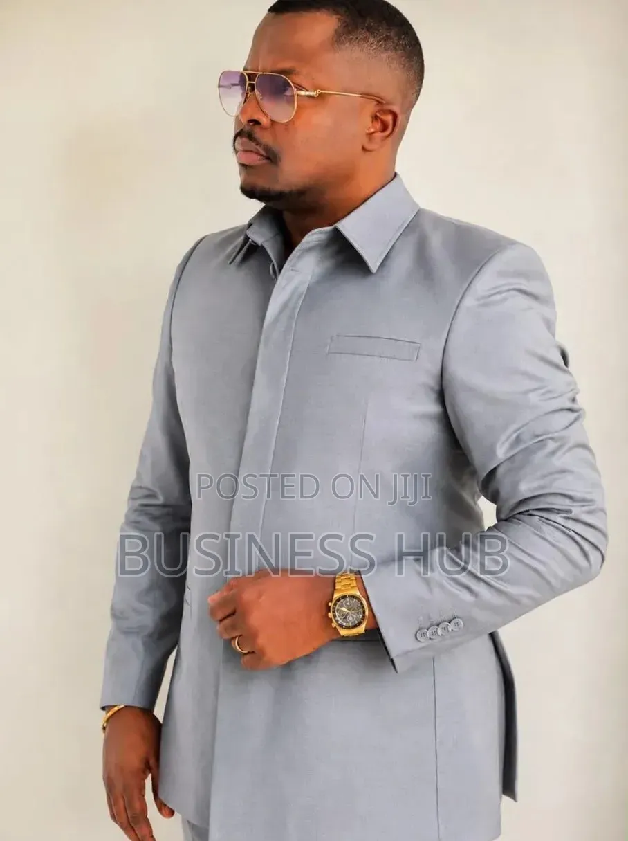 Brand Gray Black Caund R Suit Quality Tl