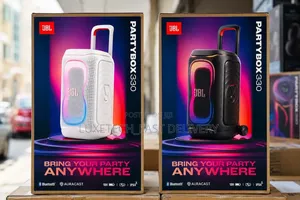 JBL Party Box 330 Speaker – Rechargeable + Wheels, and Lightshows