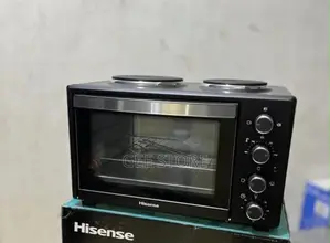 The Hisense 28L Toaster Oven With Hotplates (H28TOBKPKL16)
