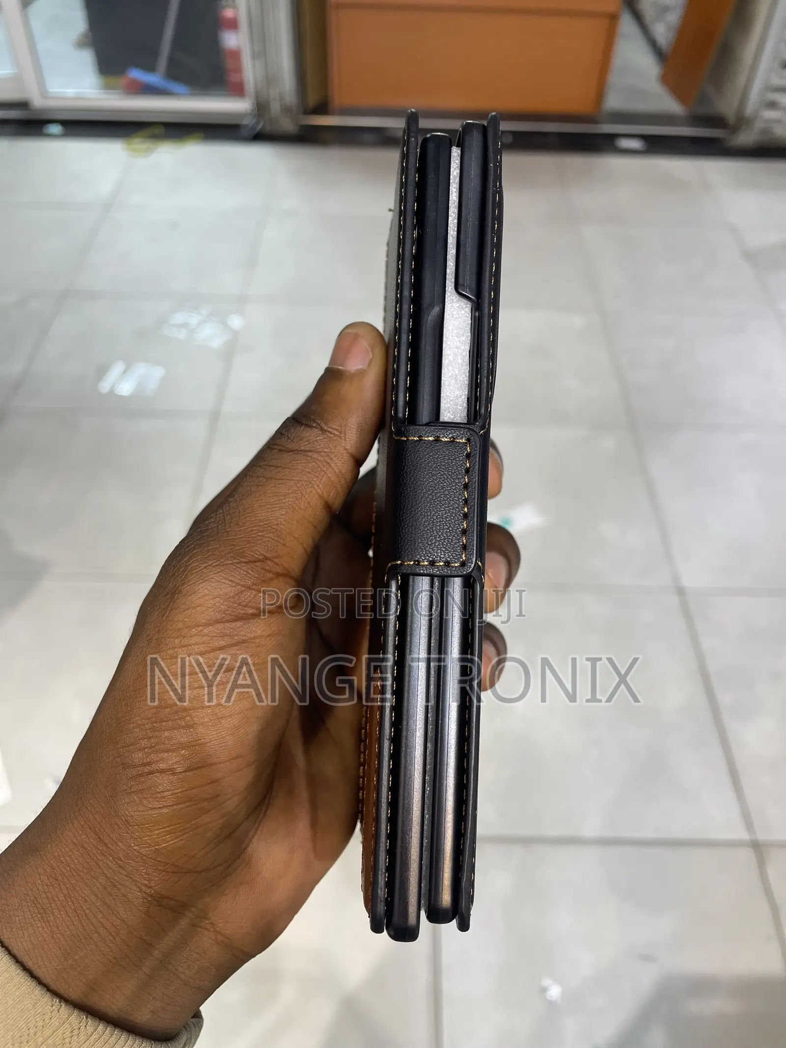 Original Pure Leather Samsung Galaxy Z Fold 8 Ultra Case