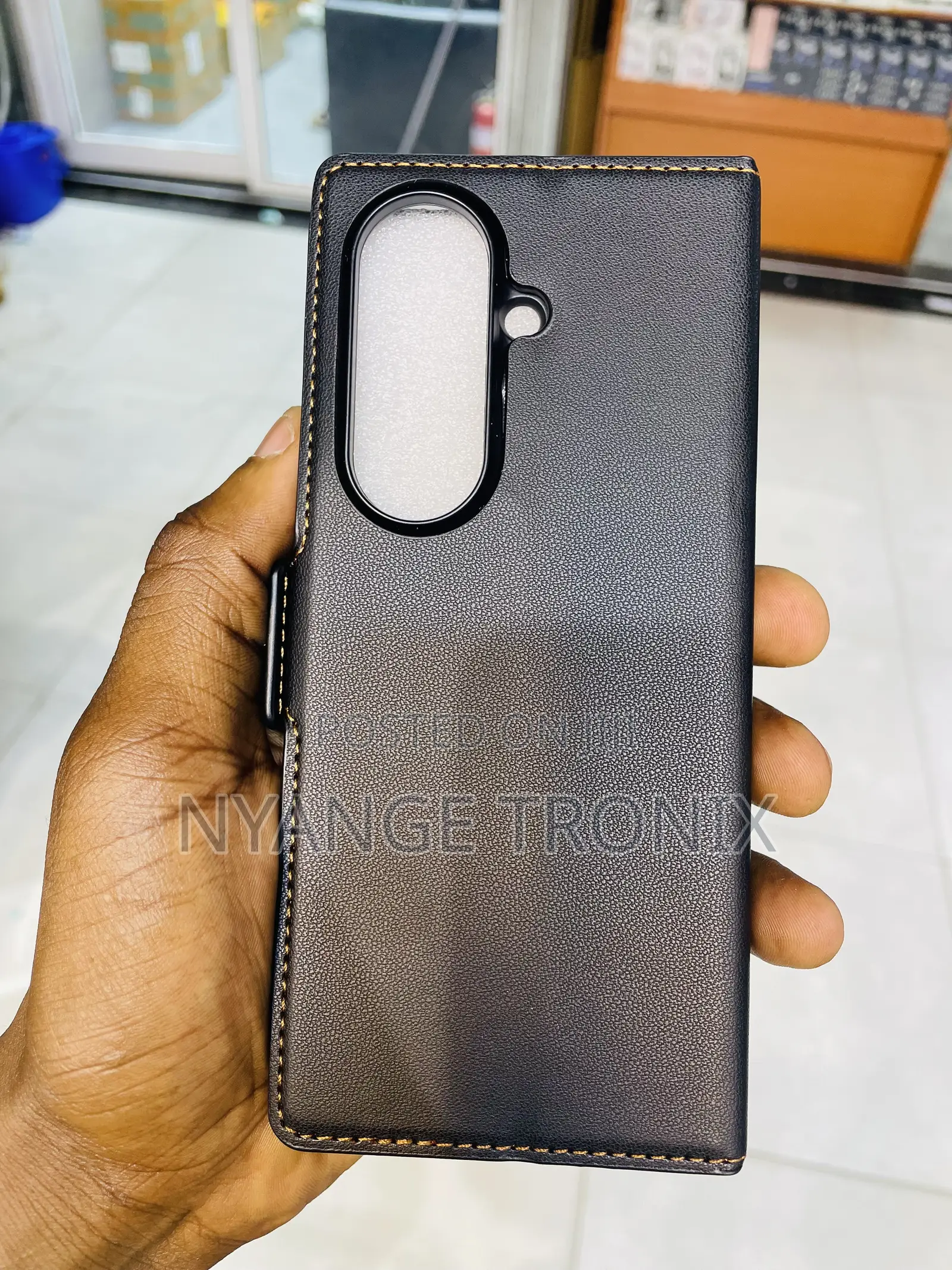 Original Pure Leather Samsung Galaxy Z Fold 8 Ultra Case