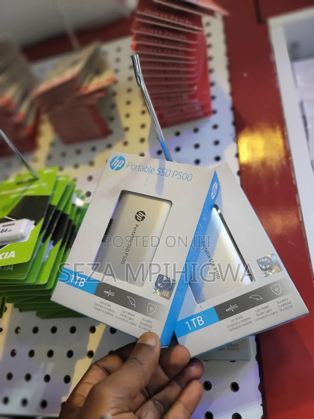 ​HP Portable SSD P500 1TB - Speed Style Kiganjani Mwako