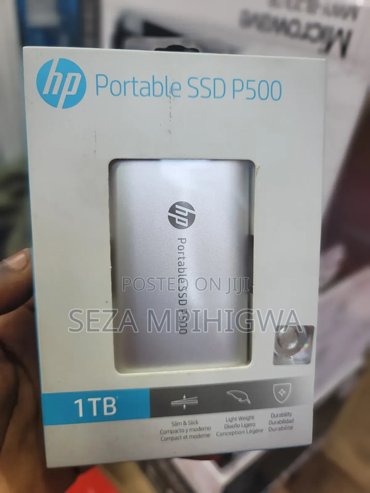 ​HP Portable SSD P500 1TB - Speed Style Kiganjani Mwako