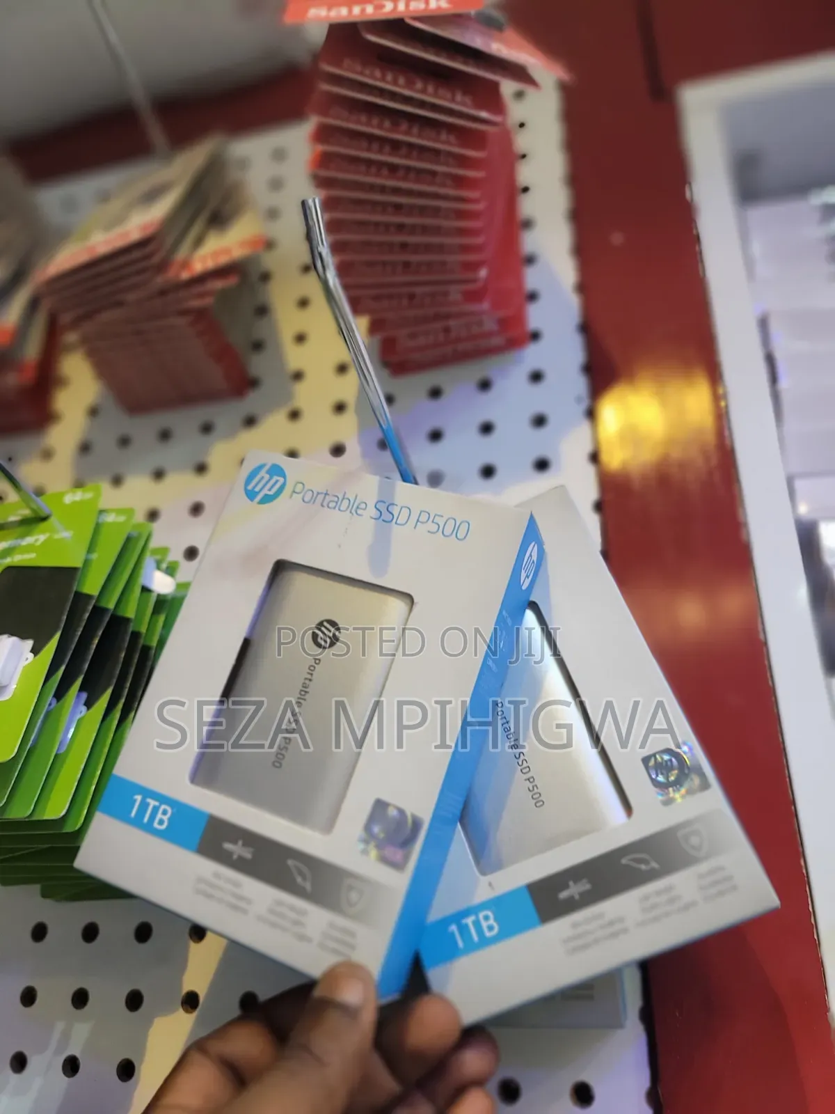 ​HP Portable SSD P500 1TB - Speed Style Kiganjani Mwako
