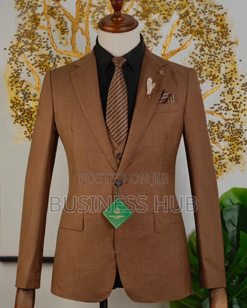 Fashion Week Suit Chocolate Quality