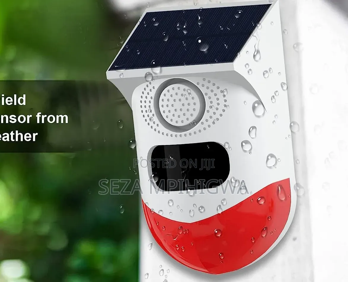 Solar Motion Sensor Alarm System - Ulinzi Wa Uhakika