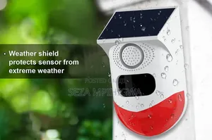 Solar Motion Sensor Alarm System - Ulinzi Wa Uhakika