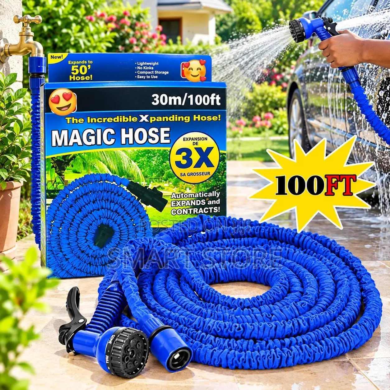 Magic Hose 100FT / 30M Washing Hose
