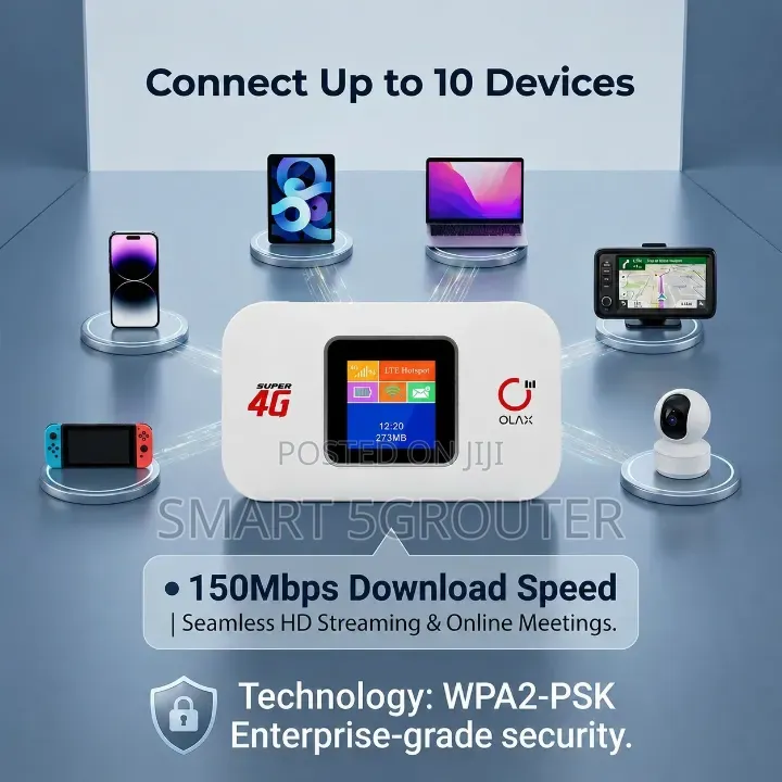 Olax Pocket Wifi With Unlimited Budle