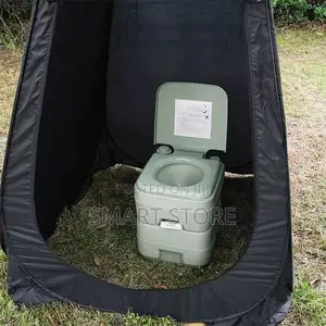 Compact and Convenient 20L Portable Toilet,