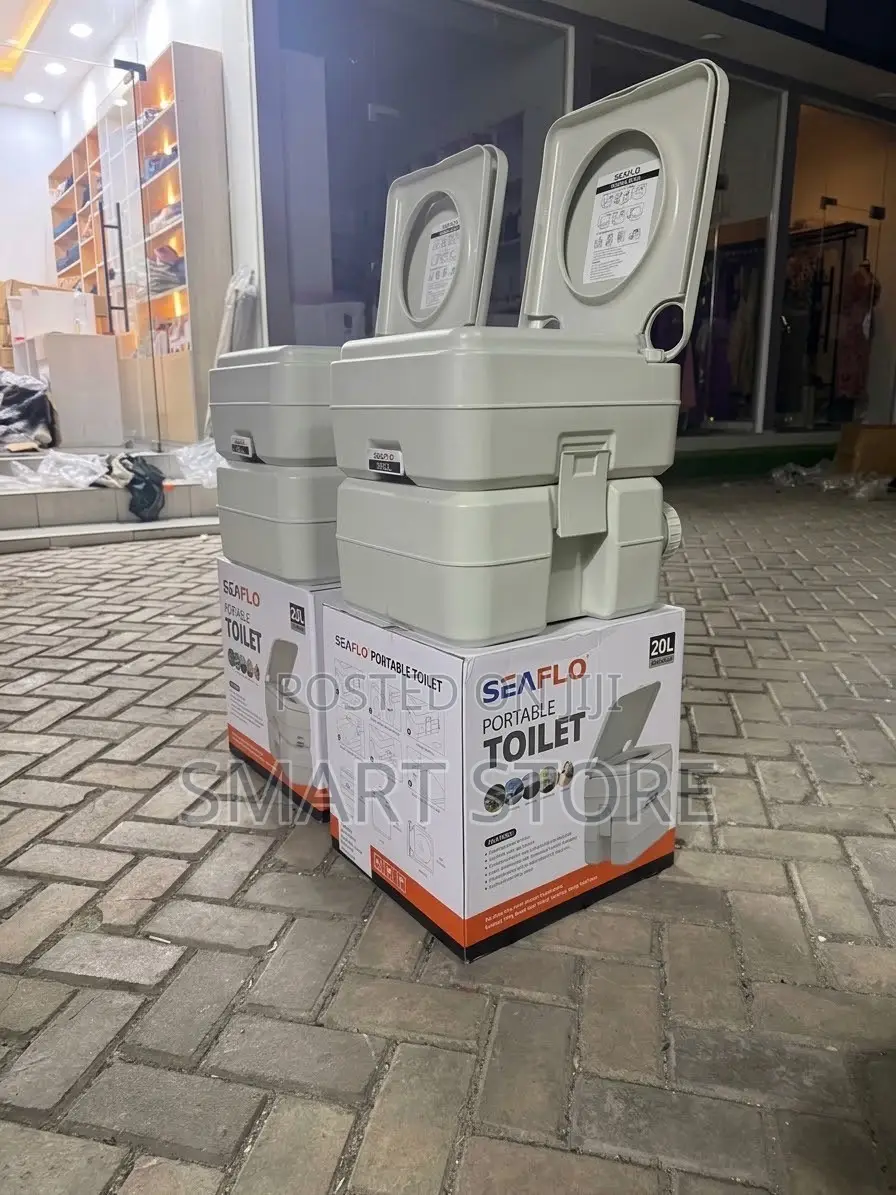 Compact and Convenient 20L Portable Toilet,