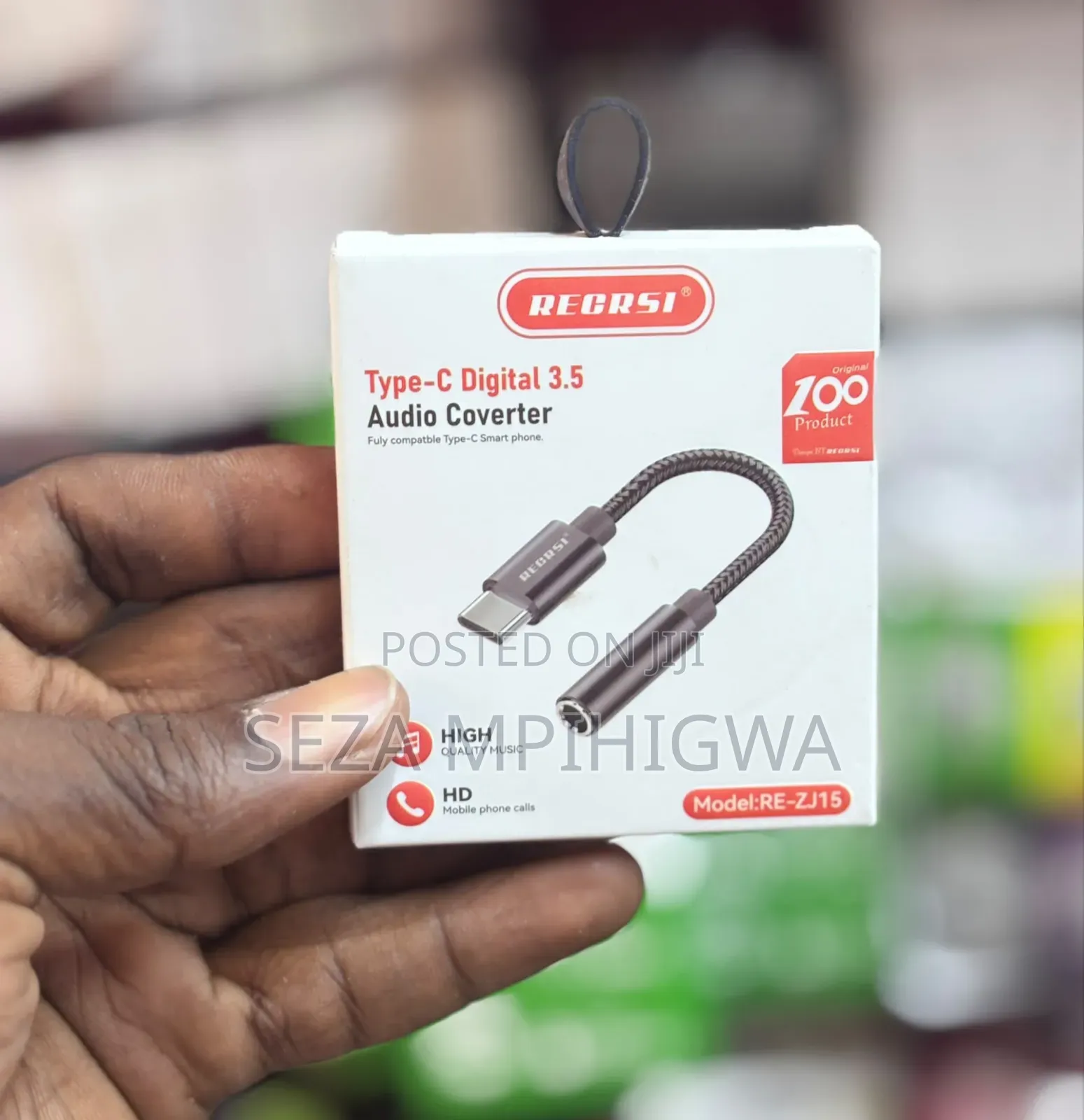 ​RECRSI High Quality Digital Audio Converter for Type-C Phones