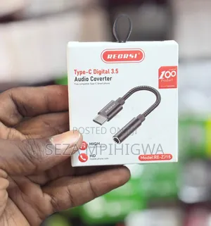 ​RECRSI High Quality Digital Audio Converter for Type-C Phones