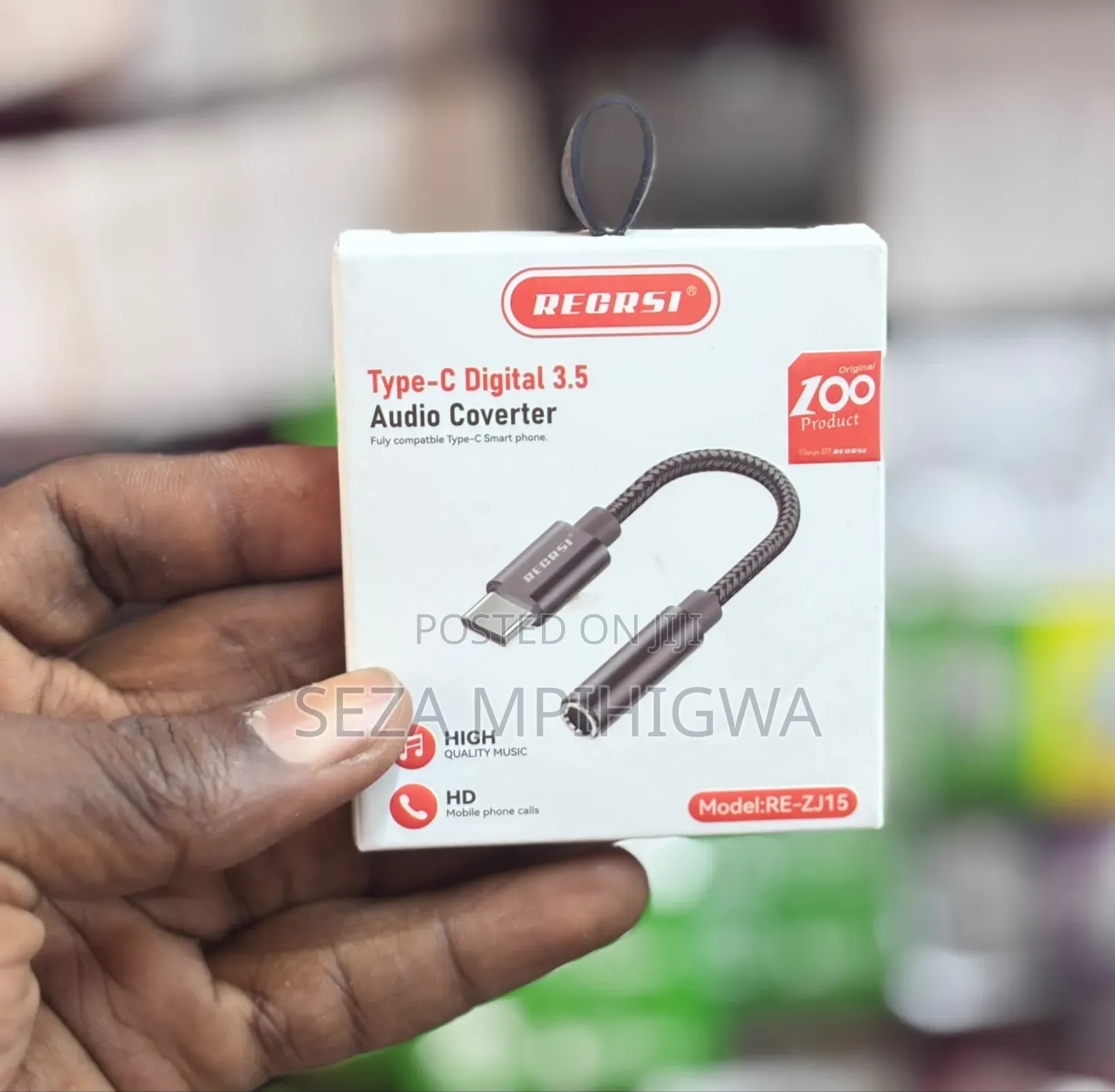 ​RECRSI High Quality Digital Audio Converter for Type-C Phones