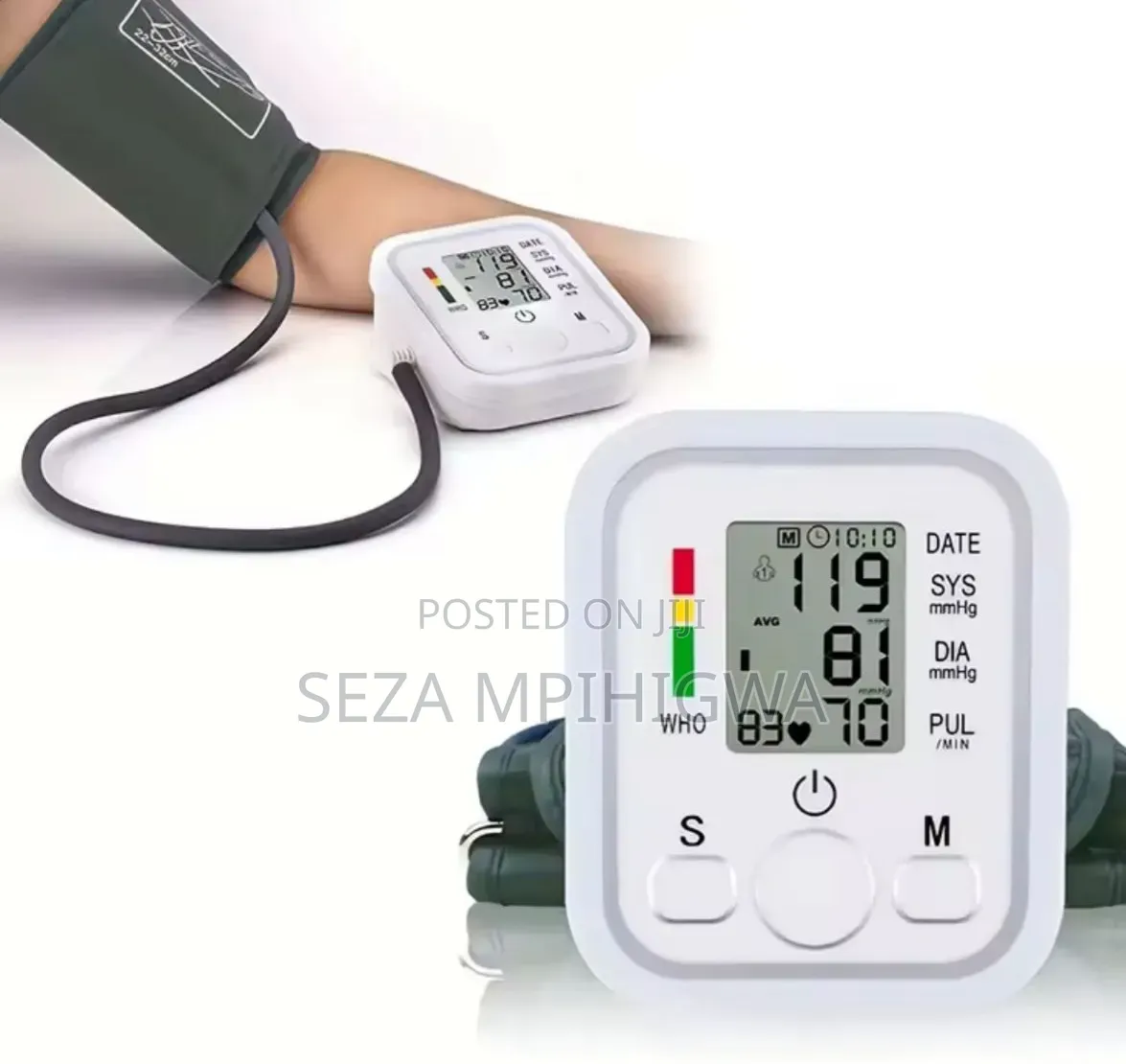 Igital Blood Pressure Monitor (BP Machine)