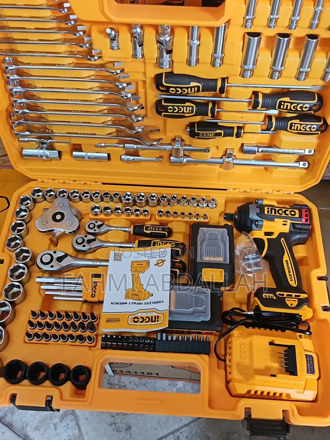 INGCO Professional Wrench / Tool Set - High Quality