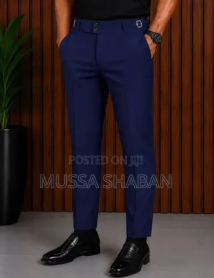 Qualified Men's Adjustable Trousers Official Pants.