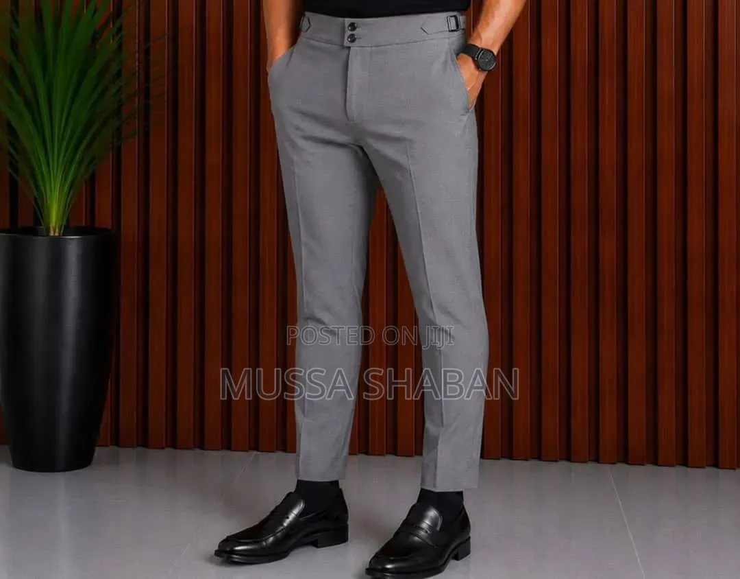 Qualified Men's Adjustable Trousers Official Pants.