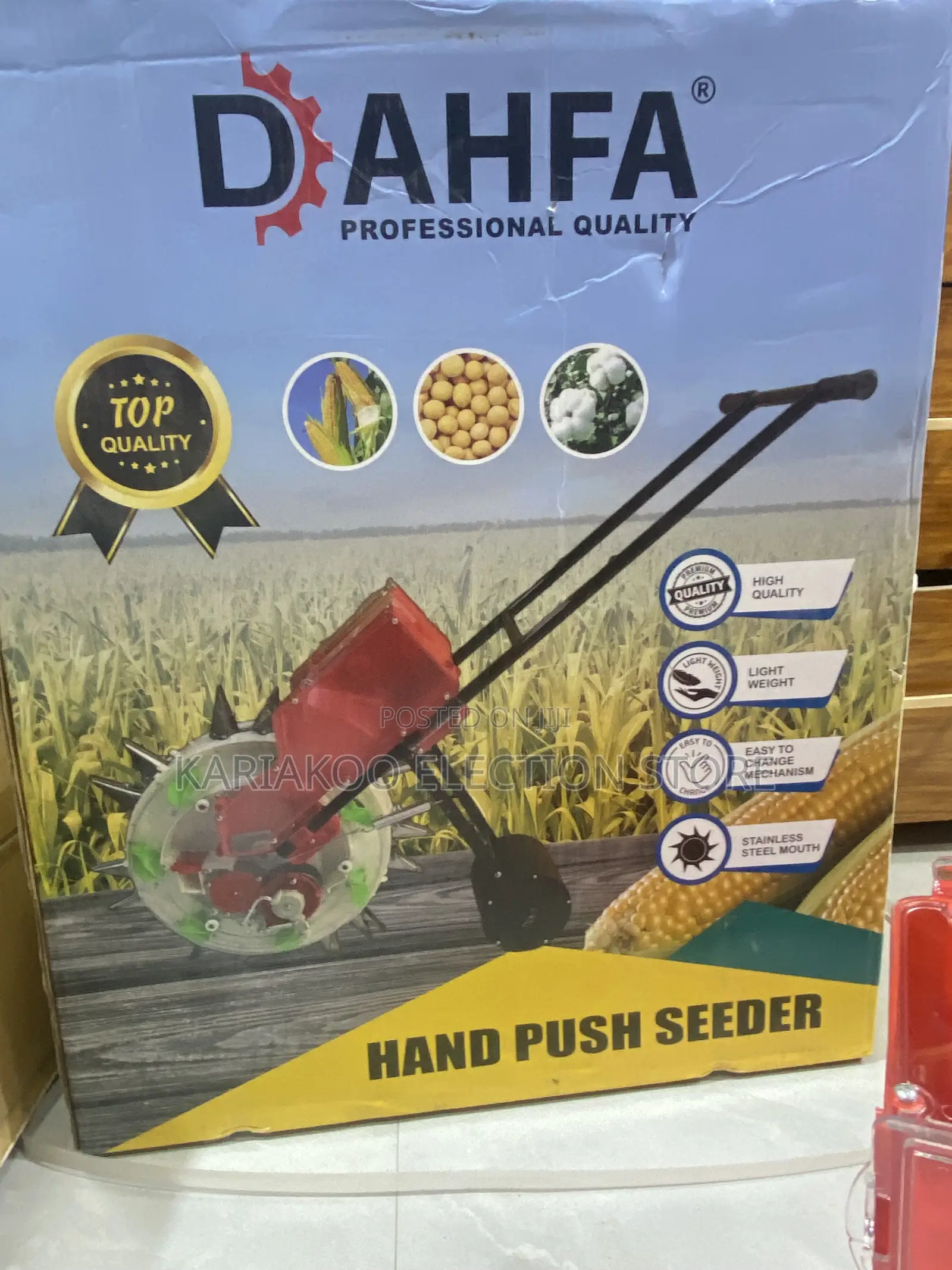 Hand Push Seeder Kutoka DAHFA