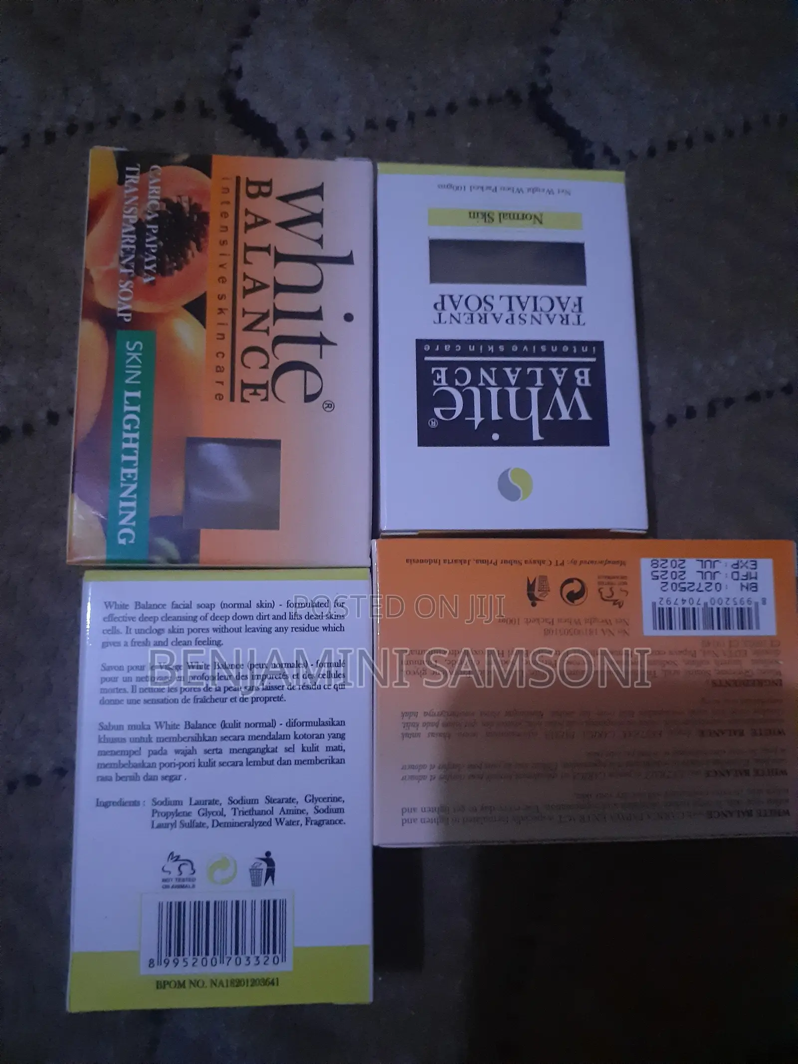 White Balance Soap