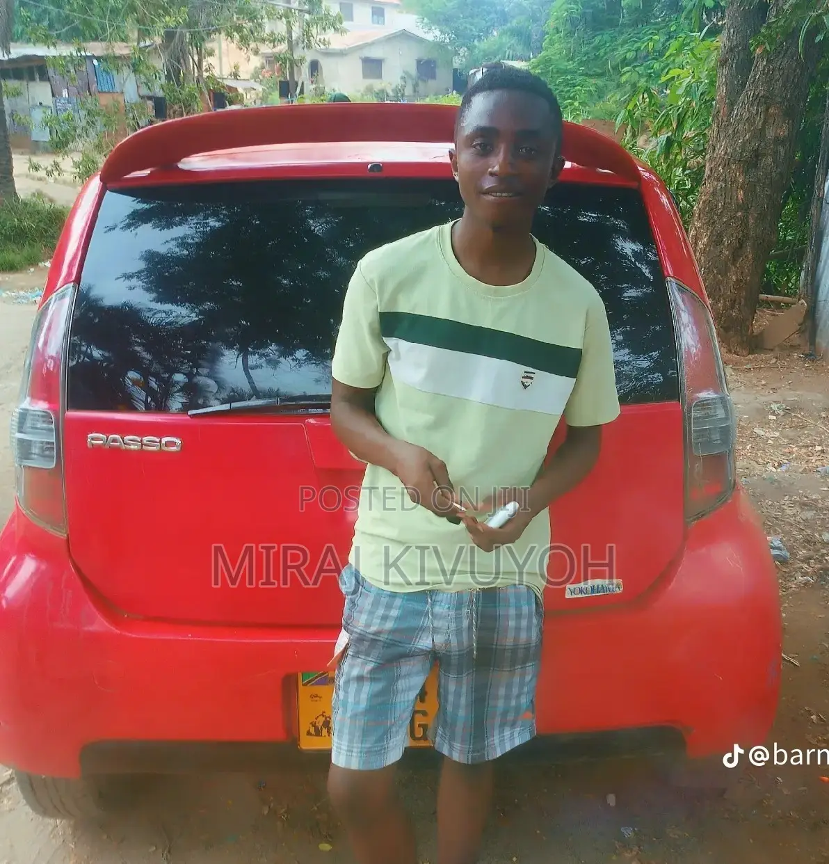 Toyota Passo 2004 Red