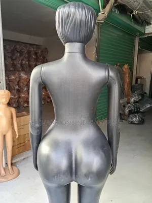 Mdoli Wa Kike Full Body Mannequin Black