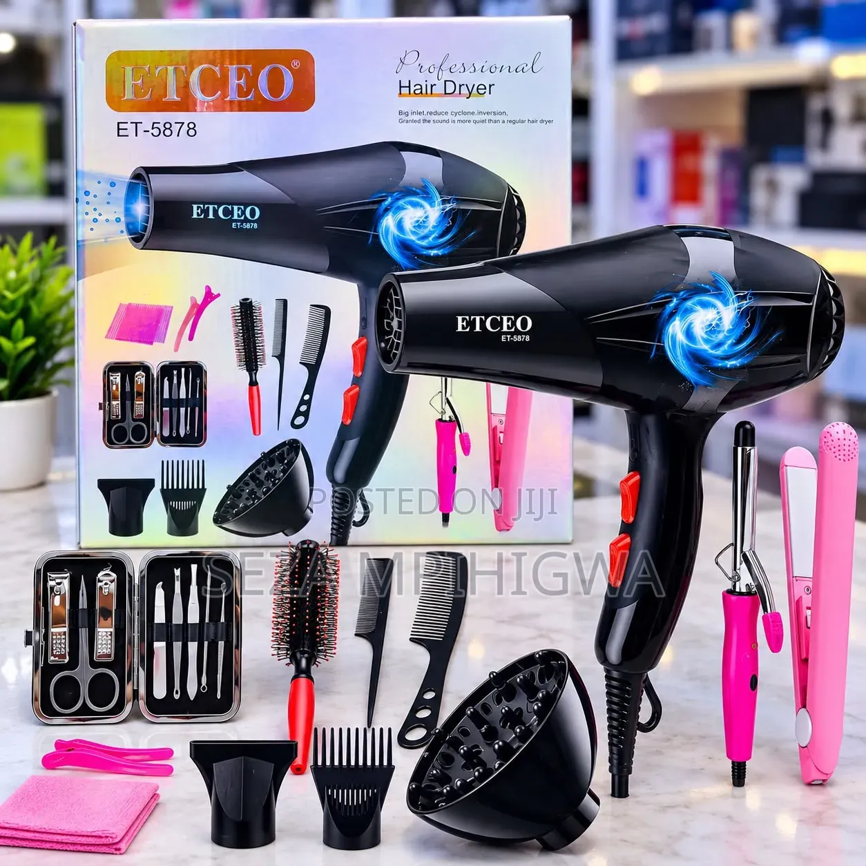 ​ETCEO Professional Hair Dryer Set (ET-5878)