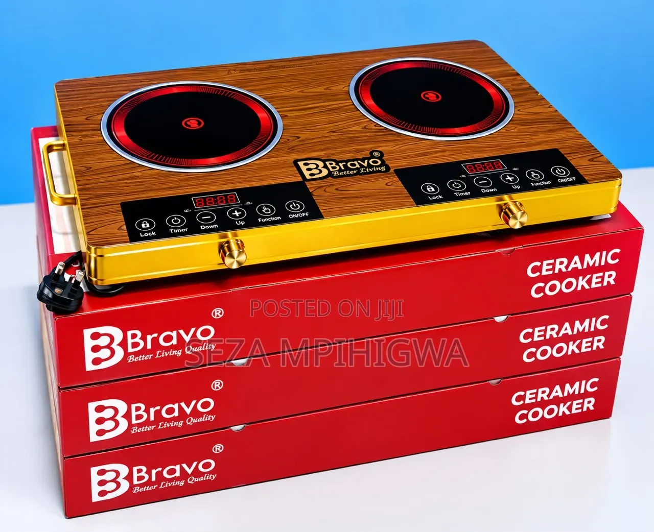 ​Bravo Double Infrared Ceramic Cooker