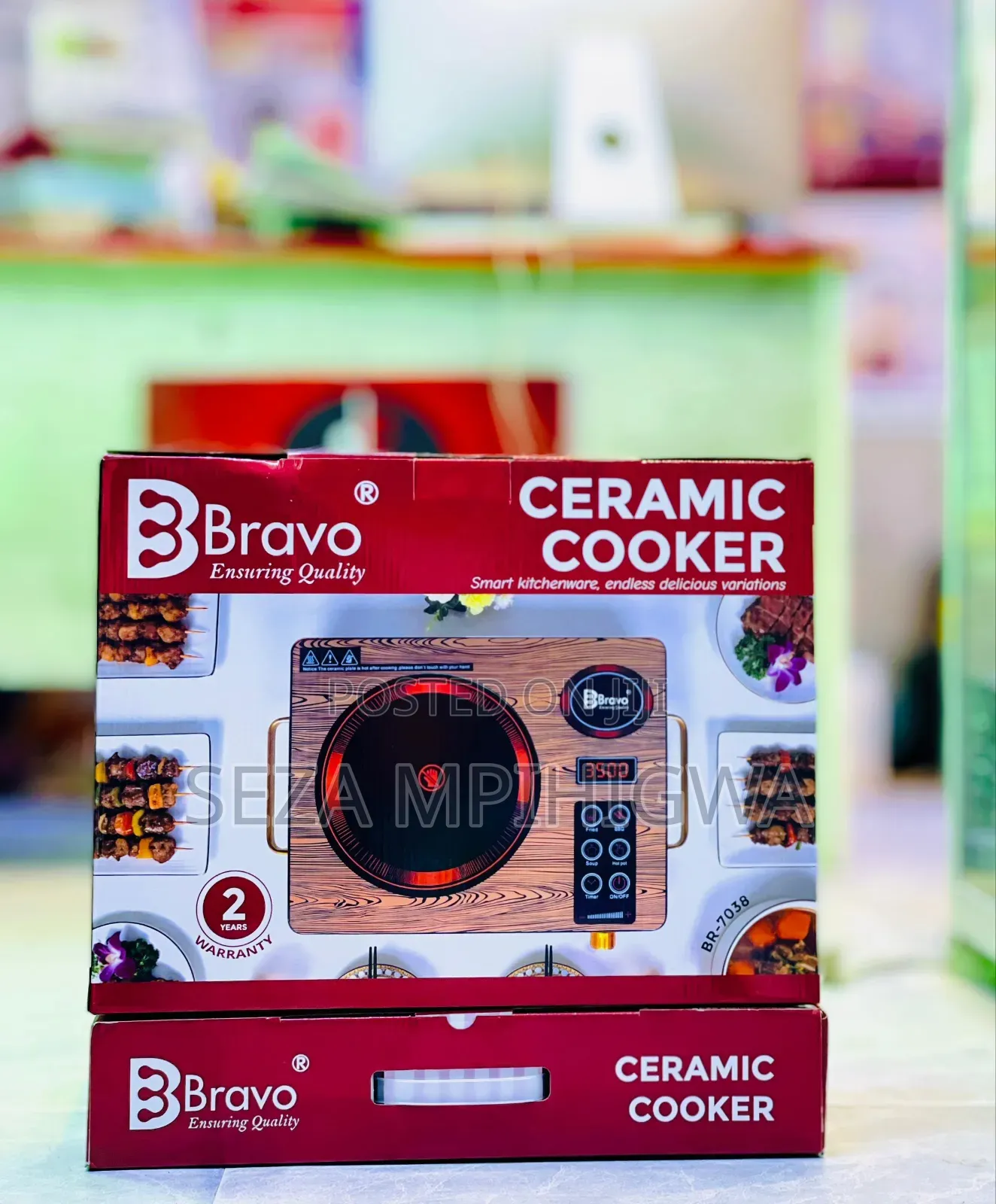 Bravo Single Ceramic Cooker – Zuri, Imara